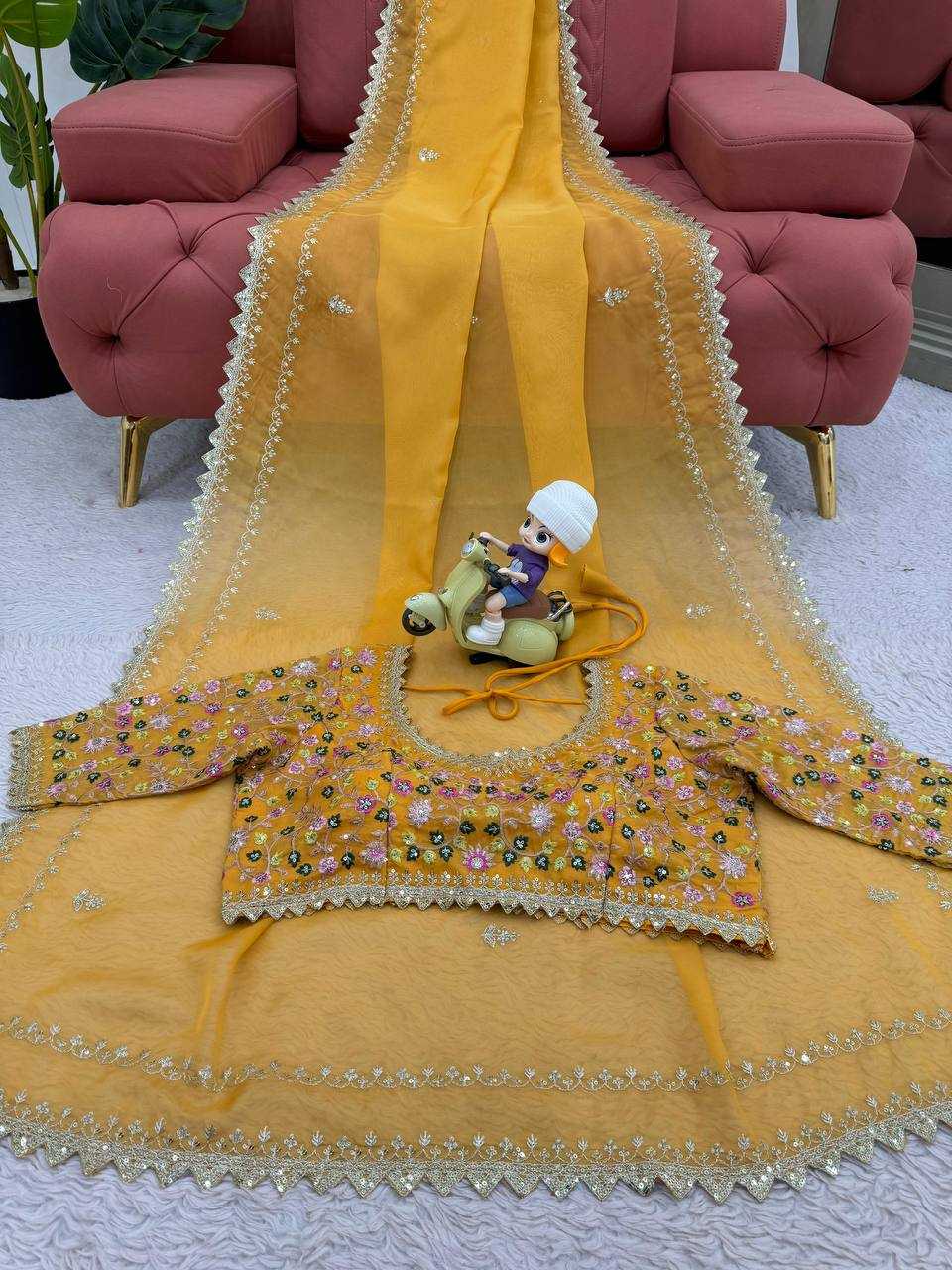 YNF TABBY SILK RIN133 497 SAREES WHOLESALE PARTY WEAR FANCY SEQUENCE RAKHI SAREES MANUFACTURER